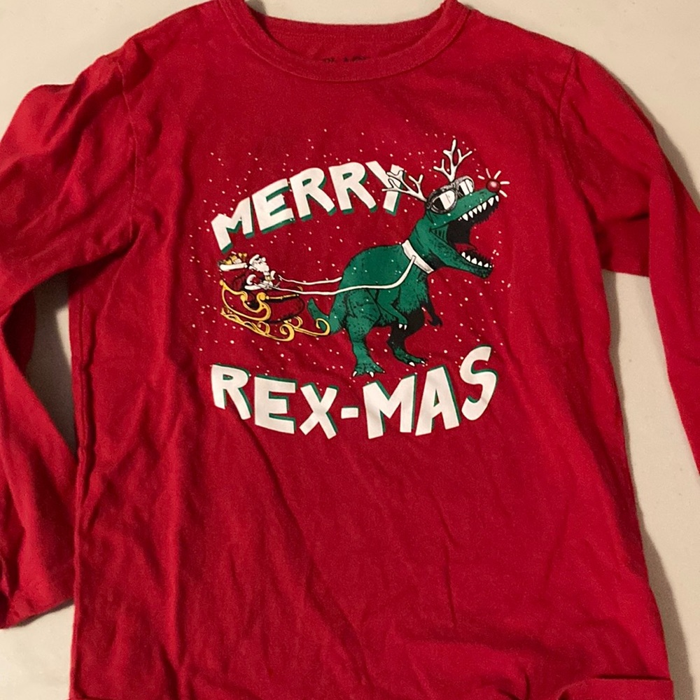 Dinosaur Christmas Tee